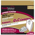 Elco Laboratories 70408 Kenmore Q & C Synthetic Canister Vacuum Bag, 2PK EL573010